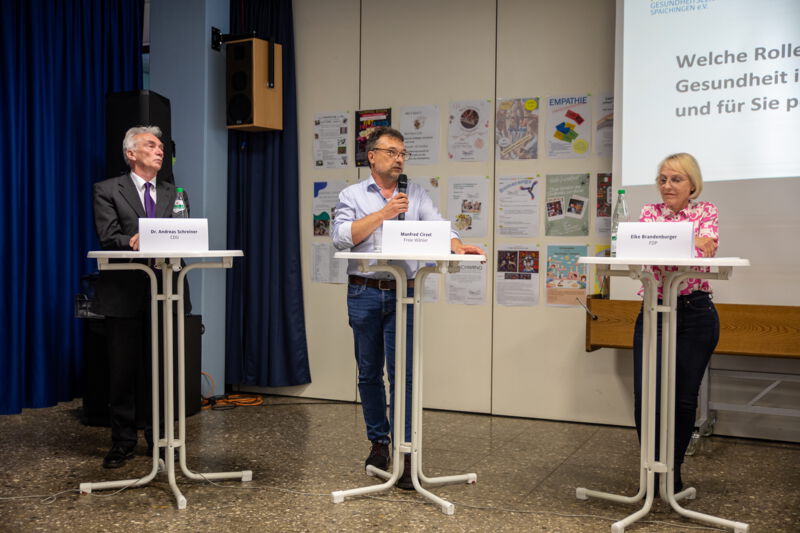 Kommunalpolitisches Forum zum Gesundheitszentrum Spaichingen Freie Wähler